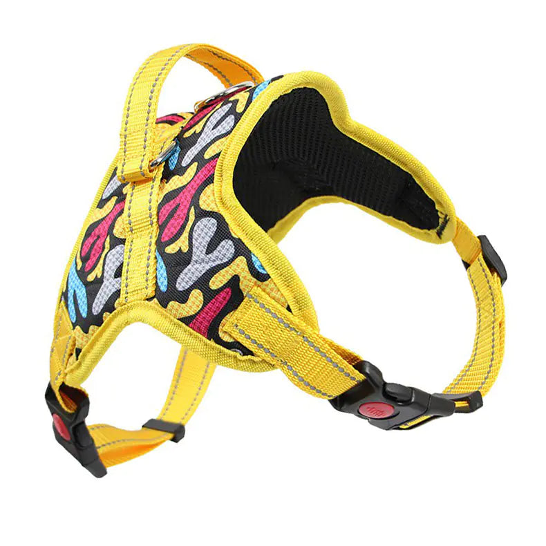 Reflective Dog Harness and Leash Set for Pets