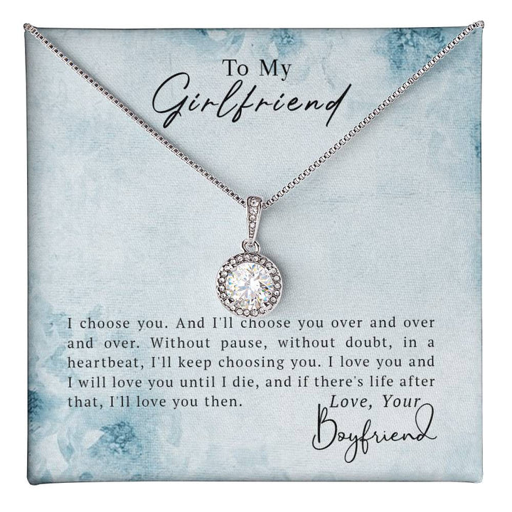 To My Girlfriend - Eternal Hope Necklace