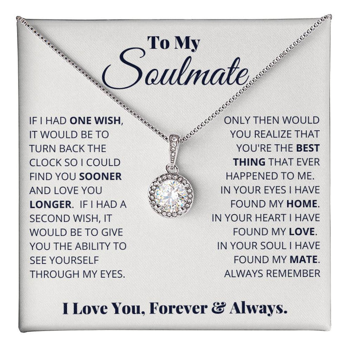 To My Soulmate - Eternal Hope Necklace