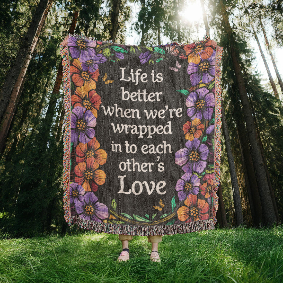 Life is Better With You - Heirloom Blanket